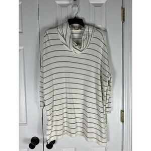 Loft Outlet Striped Womens Tunic Size M